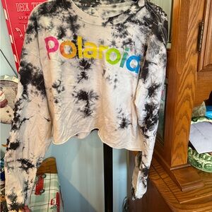 Polaroid Monochrome Tie-Dye Shirt